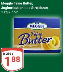 Globus Meggle Feine Butter, Joghurtbutter oder Streichzart Angebot