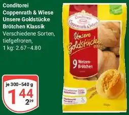 Globus Conditorei Coppenrath & Wiese Unsere Goldstücke Brötchen Klassik Angebot