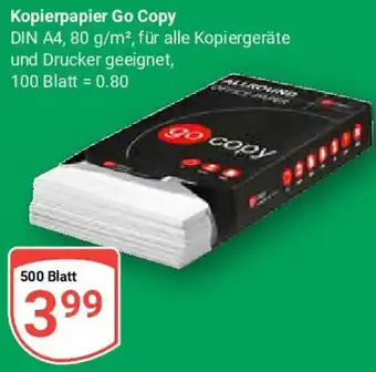Globus Kopierpapier Go Copy Angebot