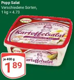 Globus Popp Salat Angebot