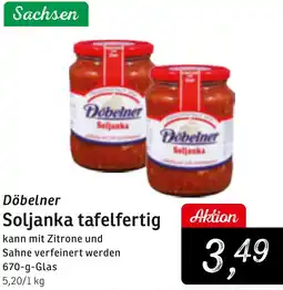KONSUM Döbelner Soljanka tafelfertig Angebot