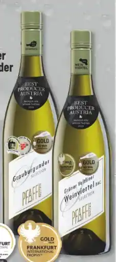 trinkgut Österreich Weingut Pfaffl Grüner Veltliner Angebot