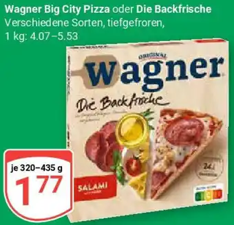 Globus Wagner Big City Pizza oder Die Backfrische Angebot