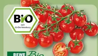 REWE Rewe Bio Mini Cherry Rispentomaten Angebot