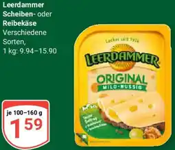 Globus Leerdammer Scheiben- oder Reibekäse Angebot