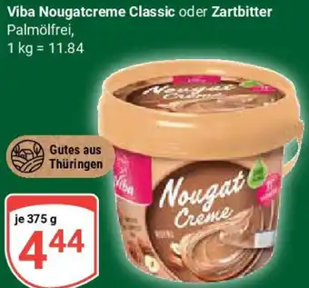 Globus Viba Nougatcreme Classic oder Zartbitter Angebot