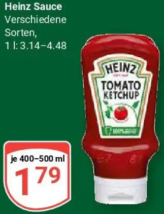 Globus Heinz Sauce Angebot