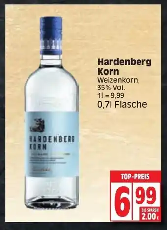 Edeka Hardenberg Korn 0,7L Angebot