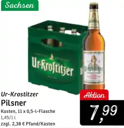 KONSUM Ur-Krostitzer Pilsner Angebot