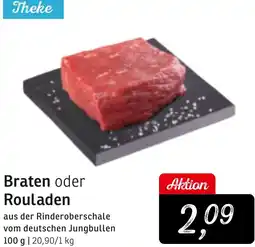 KONSUM Braten oder Rouladen Angebot