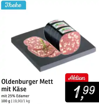 KONSUM Oldenburger Mett mit Käse Angebot
