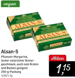 KONSUM Alsan-S Pflanzen-Margarine Angebot