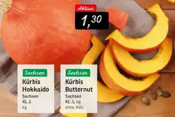KONSUM Kürbis Hokkaido oder Kürbis Butternut Angebot