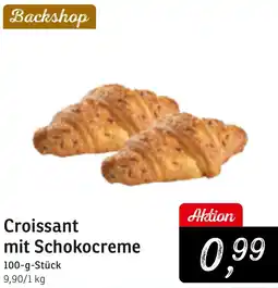 KONSUM Croissant mit Schokocreme Angebot