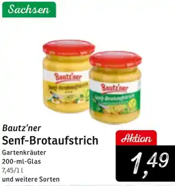 KONSUM Bautz'ner Senf-Brotaufstrich Angebot