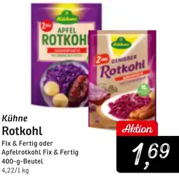 KONSUM Kühne Rotkohl Angebot