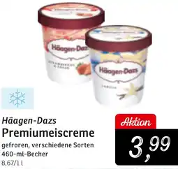 KONSUM Häagen-Dazs Premiumeiscreme Angebot