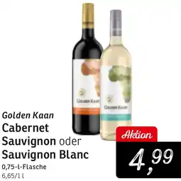 KONSUM Golden Kaan Cabernet Sauvignon oder Sauvignon Blanc Angebot