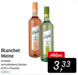 KONSUM Blanchet Weine Angebot