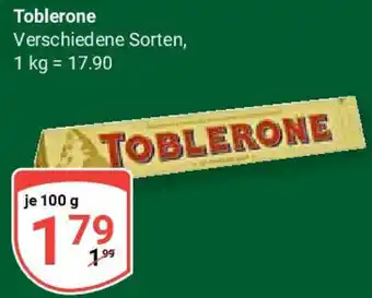 Globus Toblerone Angebot
