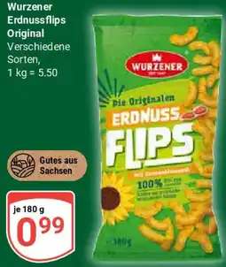 Globus Wurzener Erdnussflips Original Angebot