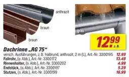 toom Baumarkt Dachrinne ,,RG 75" Angebot