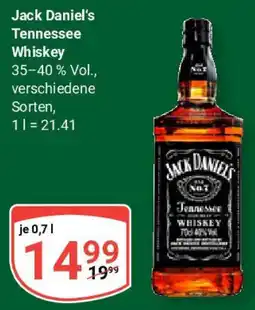 Globus Jack Daniel's Tennessee Whiskey Angebot