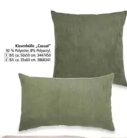 Segmüller Kissenhülle „casual“ Angebot