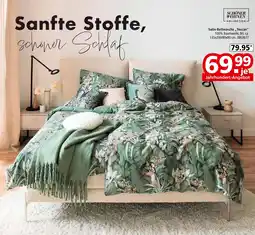 Segmüller Schöner wohnen kollektion satin-bettwäsche „toucan“ Angebot