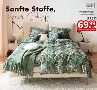 Segmüller Schöner wohnen kollektion satin-bettwäsche „toucan“ Angebot