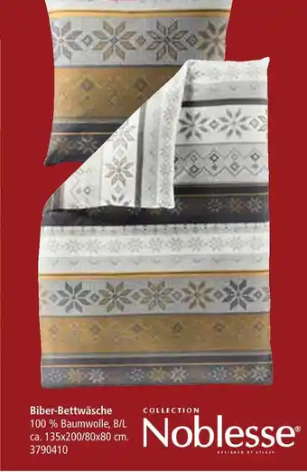 Segmüller Noblesse biber-bettwäsche Angebot