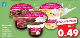 Kaufland Ehrmann grand dessert double choc Angebot