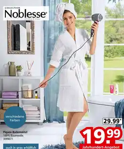 Segmüller Noblesse piquee-bademantel Angebot