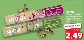 Kaufland Nescafé farmers origins india espresso Angebot