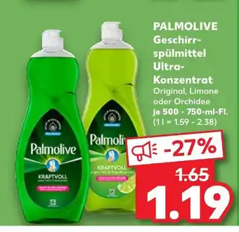 Kaufland Palmolive geschirrspülmittel ultra-konzentrat original Angebot