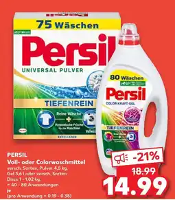 Kaufland Persil vollwaschmittel pulver Angebot