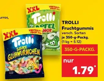 Kaufland Trolli fruchtgummis apfel orange Angebot
