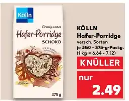 Kaufland Kölln hafer-porridge schoko Angebot