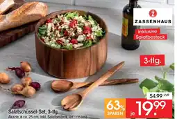 Zurbrüggen Zassenhaus salatschüssel-set, 3-tlg Angebot