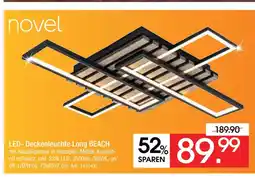 Zurbrüggen Novel led- deckenleuchte long beach Angebot