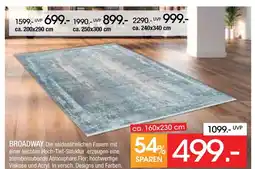 Zurbrüggen Teppich broadway ca.160x230 cm Angebot