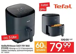Zurbrüggen Tefal heißluftfritteuse easy fry max ey245b Angebot