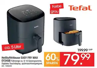 Zurbrüggen Tefal heißluftfritteuse easy fry max ey245b Angebot