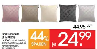 Zurbrüggen Joop! zierkissenhülle j! impress Angebot