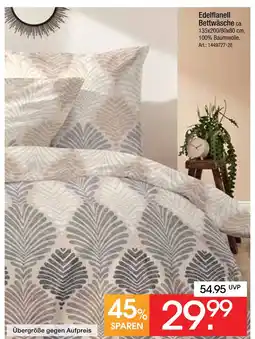 Zurbrüggen Edelflanell bettwäsche Angebot