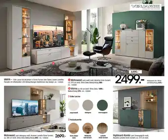 Zurbrüggen Venjakob wohnwand Angebot