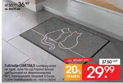 Zurbrüggen Fußmatte lovetails Angebot