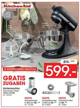 Zurbrüggen Kitchenaid küchenmaschine Angebot