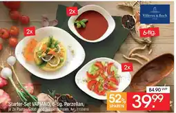 Zurbrüggen Villeroy & boch starter-set vapiano Angebot