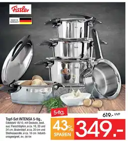 Zurbrüggen Fissler topf-set intensa 5-tlg Angebot